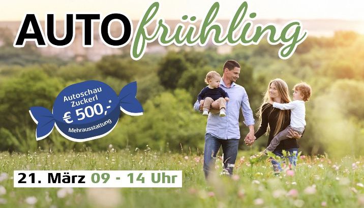 Sichern Sie sich € 500,- auf Mehrausstattungen beim Autofrühling. 